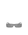 Dolce & Gabbana Rectangle Frame Sunglasses In Gray