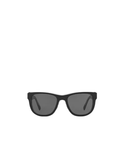 Dolce & Gabbana Logo Sunglasses In Gray