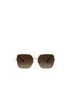 Dolce & Gabbana Logo Sunglasses In Green