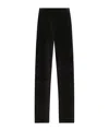 Dolce & Gabbana Velvet Trousers In Black