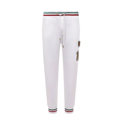 Dolce & Gabbana Logo Sweatpants In Black