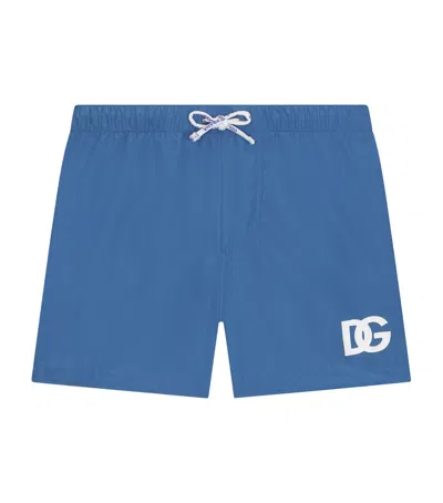 Dolce & Gabbana Kids' Logo Swim Shorts