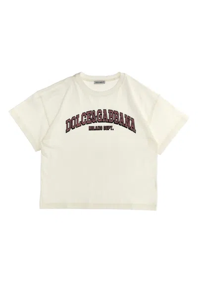 Dolce & Gabbana Logo T-shirt In White