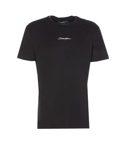 Dolce & Gabbana Logo T-shirt In Black
