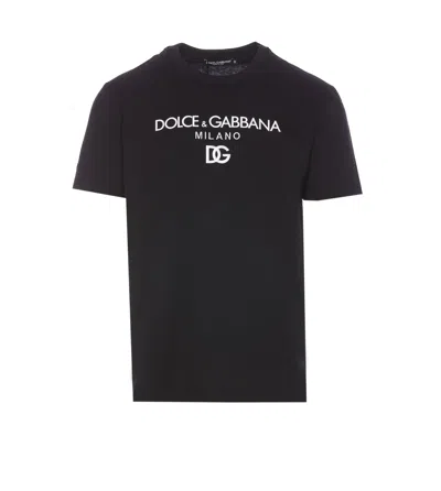 Dolce & Gabbana Logo T-shirt In Black