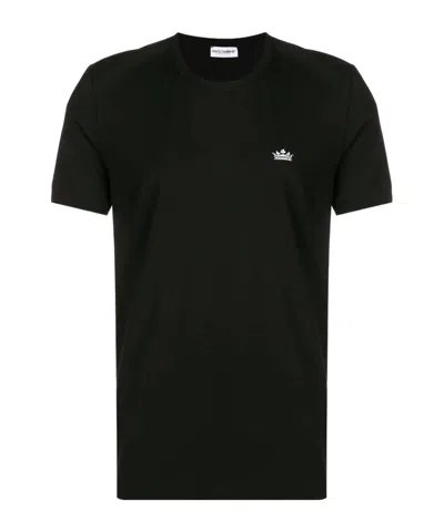 Dolce & Gabbana Logo T-shirt In Black