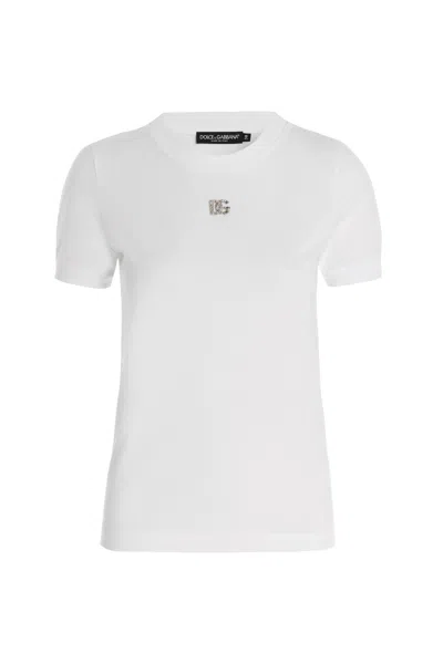 Dolce & Gabbana Logo T-shirt In White