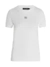 Dolce & Gabbana Logo T-shirt In White