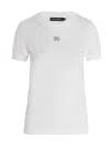 Dolce & Gabbana Logo T-shirt In White