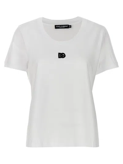 Dolce & Gabbana Logo T-shirt In White