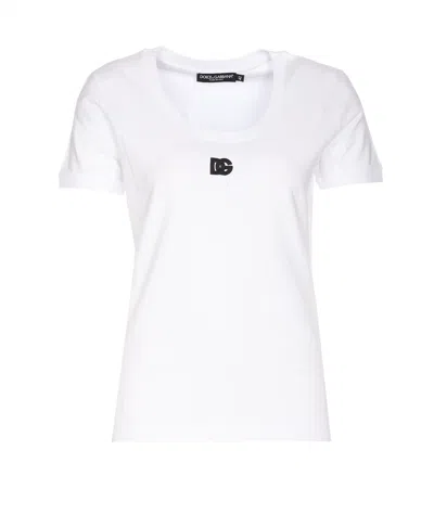 Dolce & Gabbana Logo T-shirt In White