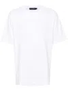 Dolce & Gabbana Short Sleeve Crew-neck T-shirt In White
