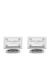 Dolce & Gabbana Logo-plaque Square Cufflinks