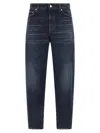 Dolce & Gabbana High-waisted 5-pocket Jeans Faded Effect In Blue