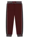 Dolce & Gabbana Pantaloni Sportivi Con Logo In Red