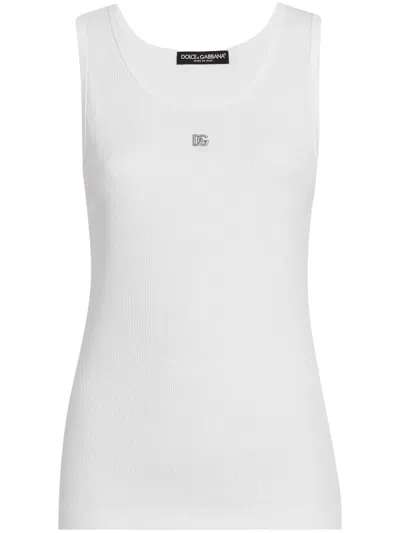 DOLCE & GABBANA LOGO TANK TOP