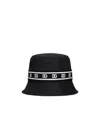Dolce & Gabbana Logo-tape Fedora Hat In Black