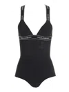 DOLCE & GABBANA LOGO TAPE SWIMSUIT