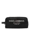 DOLCE & GABBANA LOGO TOILETRY BAG