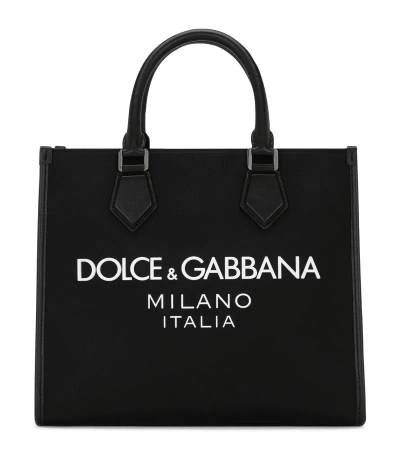 Dolce & Gabbana Logo Tote Bag In Multi