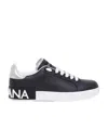 Dolce & Gabbana Dolce&gabbana Portofino Sneaker In Black