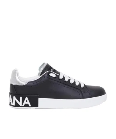 DOLCE & GABBANA LOGO TRAINERS