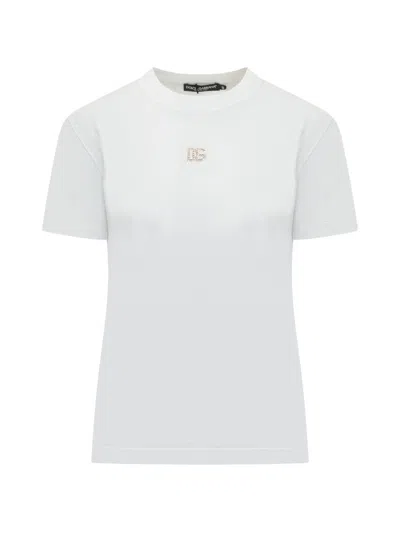 Dolce & Gabbana Logo T-shirt In White