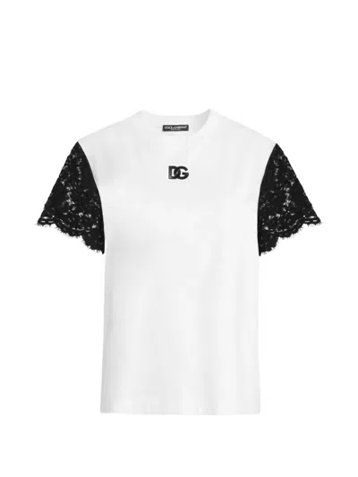 Dolce & Gabbana Logo T-shirt In White