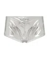Dolce & Gabbana Coated Stretch Jersey High-waisted Panties In White
