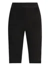 Dolce & Gabbana Logo-waist Biker Shorts In Black