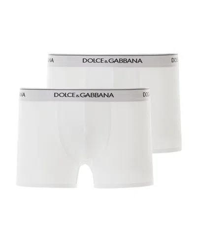 DOLCE & GABBANA DOLCE  GABBANA SET OF TWO LOGO WAISTBAND BOXERS
