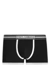 Dolce & Gabbana Logo-print Strap Cotton-blend Boxers In ブラック
