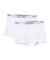 Dolce & Gabbana Set Of 2 Boxer Shorts With Logo In White