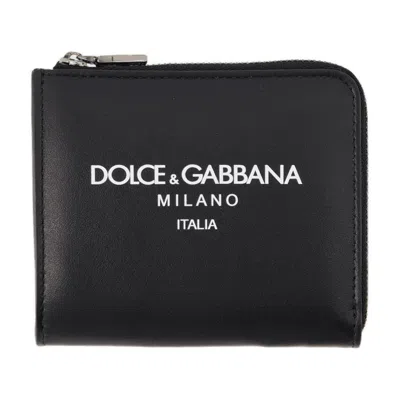 Dolce & Gabbana Logo Wallet In Green