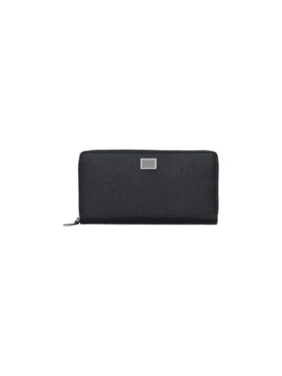 Dolce & Gabbana Logo Wallet In Black