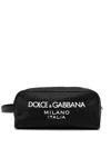 Dolce & Gabbana Milano Logo Wash Bag