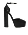 Dolce & Gabbana 145mm Patent-leather Platform Pumps In Black