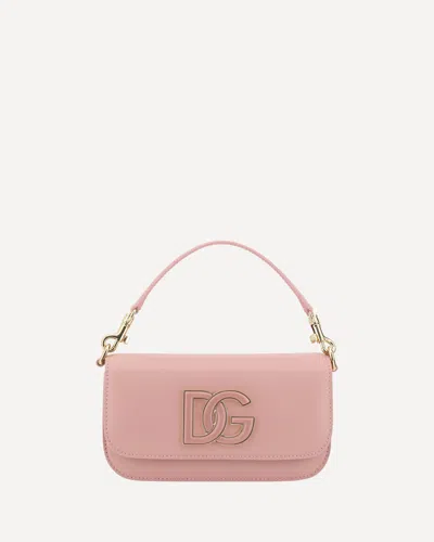 Dolce & Gabbana Logoed Handbag In Pink