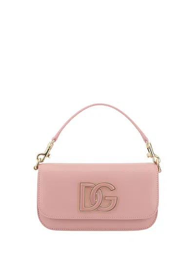 Dolce & Gabbana Logoed Handbag In Rosa