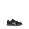 Dolce & Gabbana Sneakers With A Logo Patch In Black