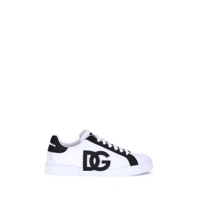DOLCE & GABBANA LOGOED SNEAKERS