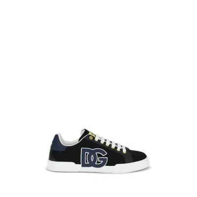 DOLCE & GABBANA LOGOED SNEAKERS