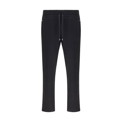 Dolce & Gabbana Logoed Sweatpants In Black