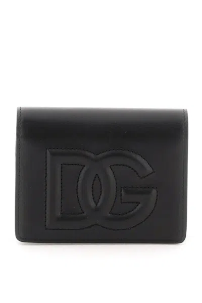 Dolce & Gabbana Logoed Wallet In Black