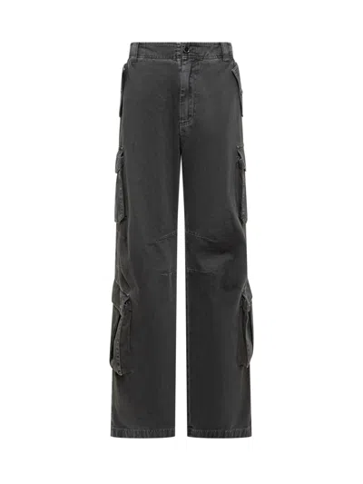 Dolce & Gabbana Logo-embellished Trousers In Nero
