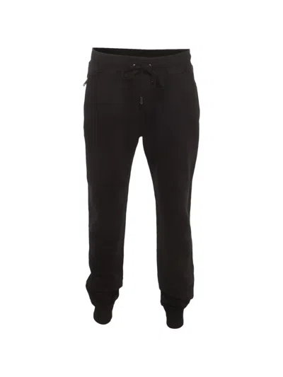 Pre-owned Dolce & Gabbana Logo-plaque Track Pants In Black
