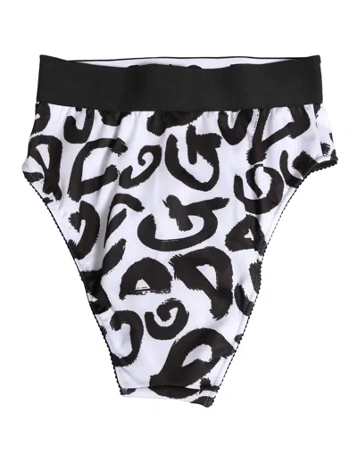 Dolce & Gabbana Logo-print High Brief Brief In White
