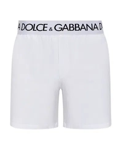 Dolce & Gabbana Logo-waistband Boxer Shorts In Multi