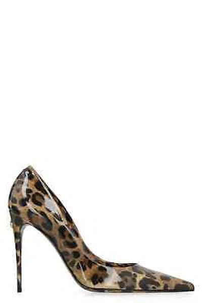 Pre-owned Dolce & Gabbana Lollo Leather Pumps In Animalier