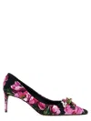 Dolce & Gabbana Bellucci 70 Crystal Embellished Floral Pumps
